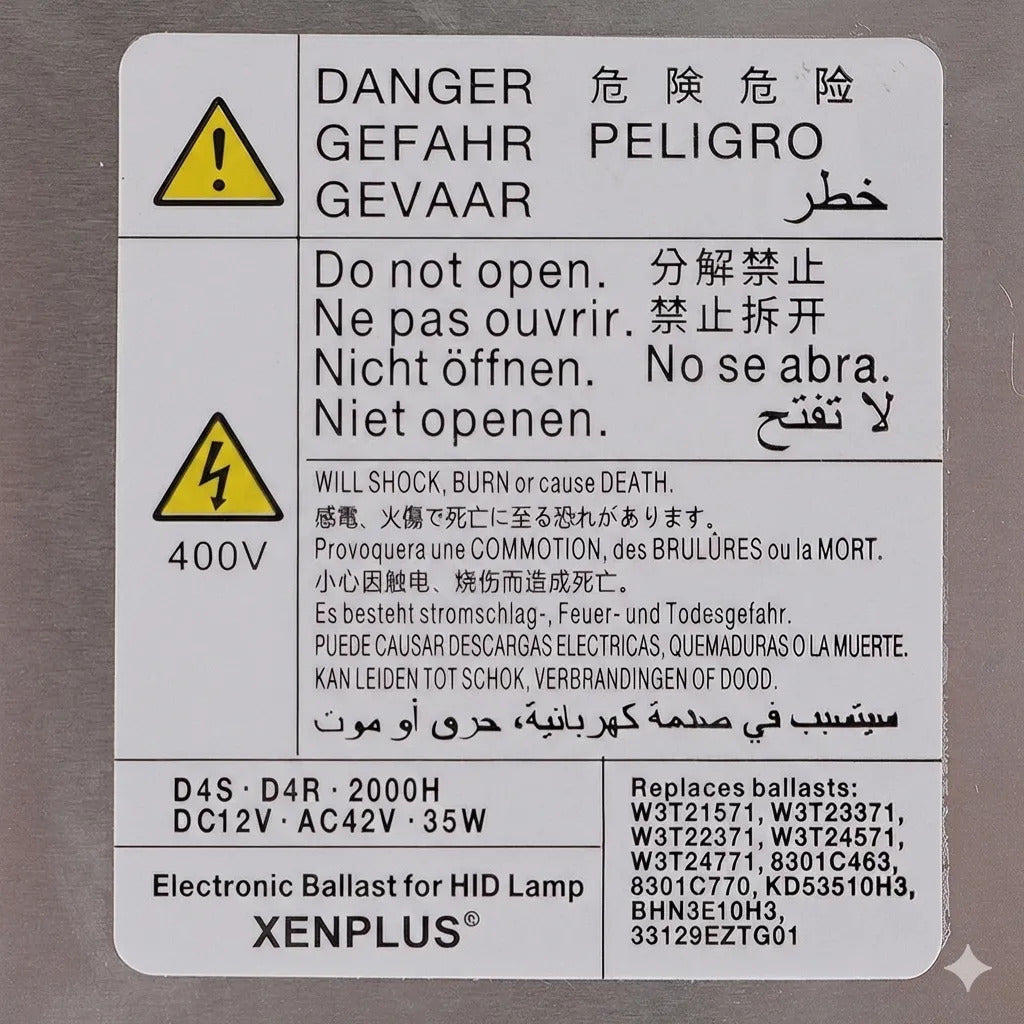 Balastro de Xenón D4S/D4R 35W W3T23371 Honda / Mazda / Mitsubishi