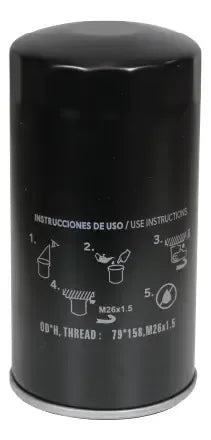 Filtro de Aceite W8018 – Chevrolet DMAX 2.5 TDI