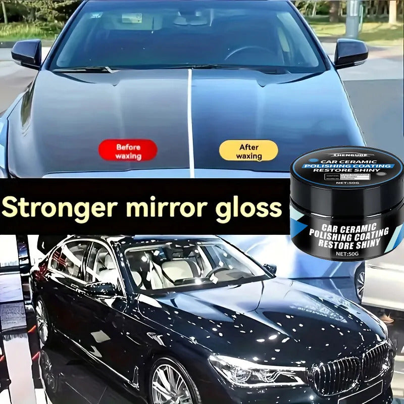 Antes y después cera nano cerámica