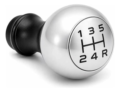 Pomo palanca de cambios bola 5 velocidades mate