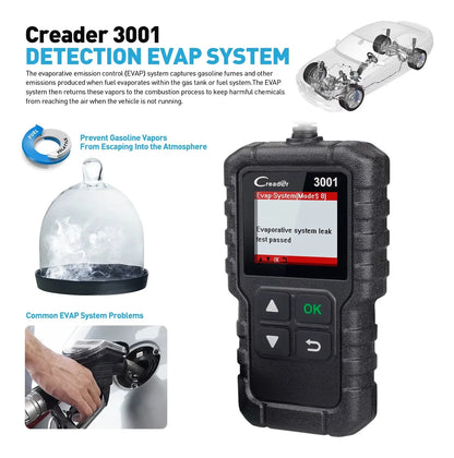 Escáner OBD2 LAUNCH Creader 3001 CR3001