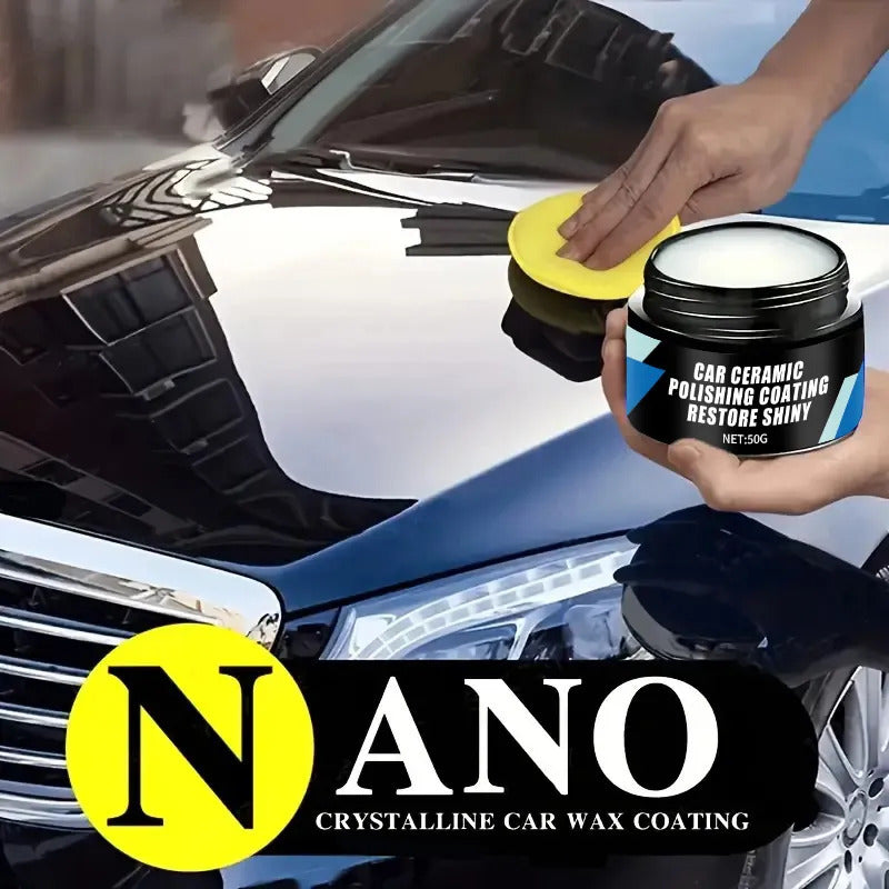 Aplicación de cera nano cerámica