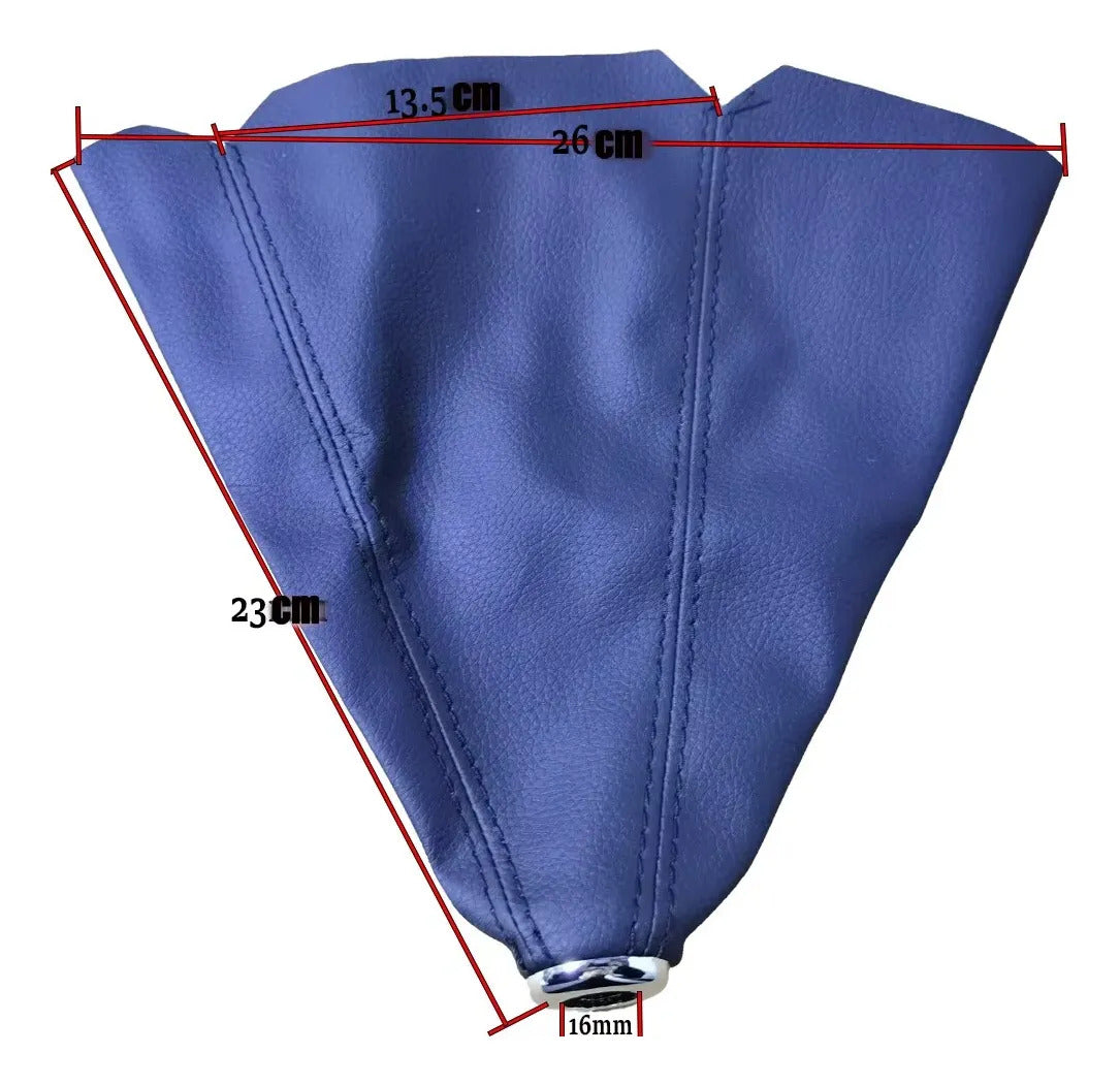 Polaina Universal Palanca de Cambios Cuero PU – Costura Azul