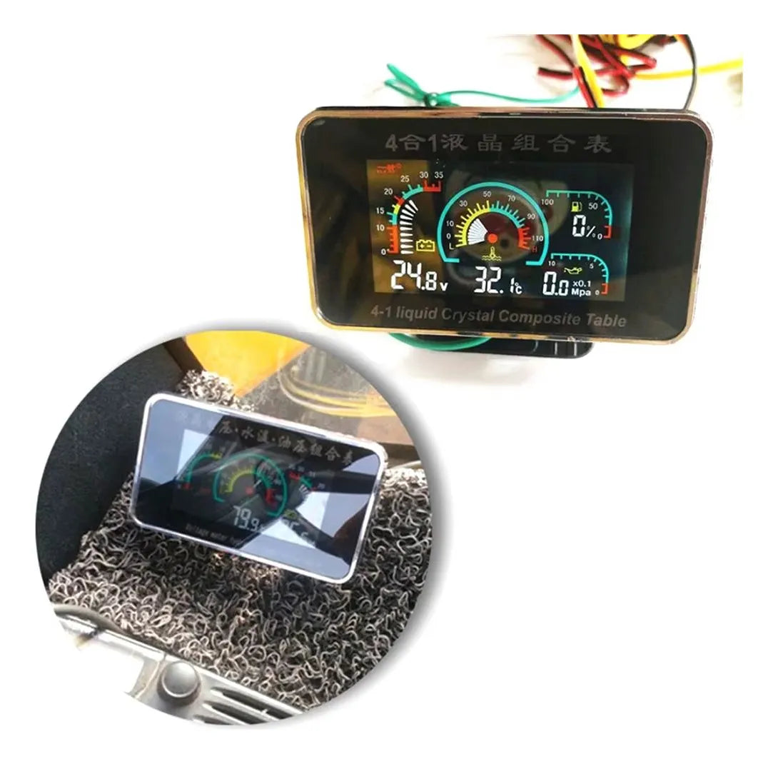 HUD Automotriz Digital 4 en 1 BG0004