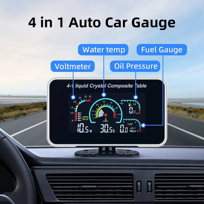 HUD Automotriz Digital 4 en 1 BG0004