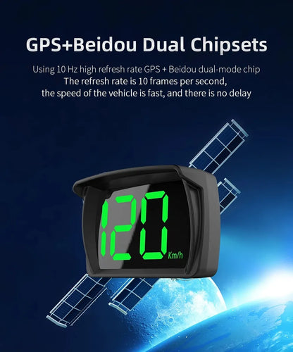 Velocímetro Digital HUD GPS Universal – Todos los Coches