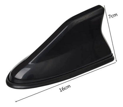 Antena Aleta de Tiburón Universal AM/FM para Auto Negro Brillante