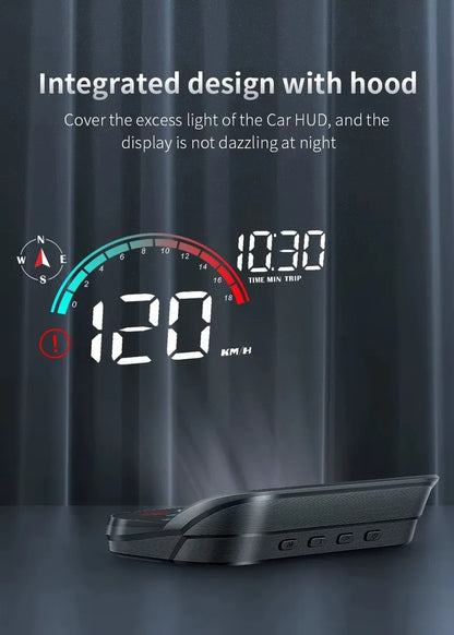 Velocímetro Digital Universal HUD M22 GPS – Proyección en Parabrisas