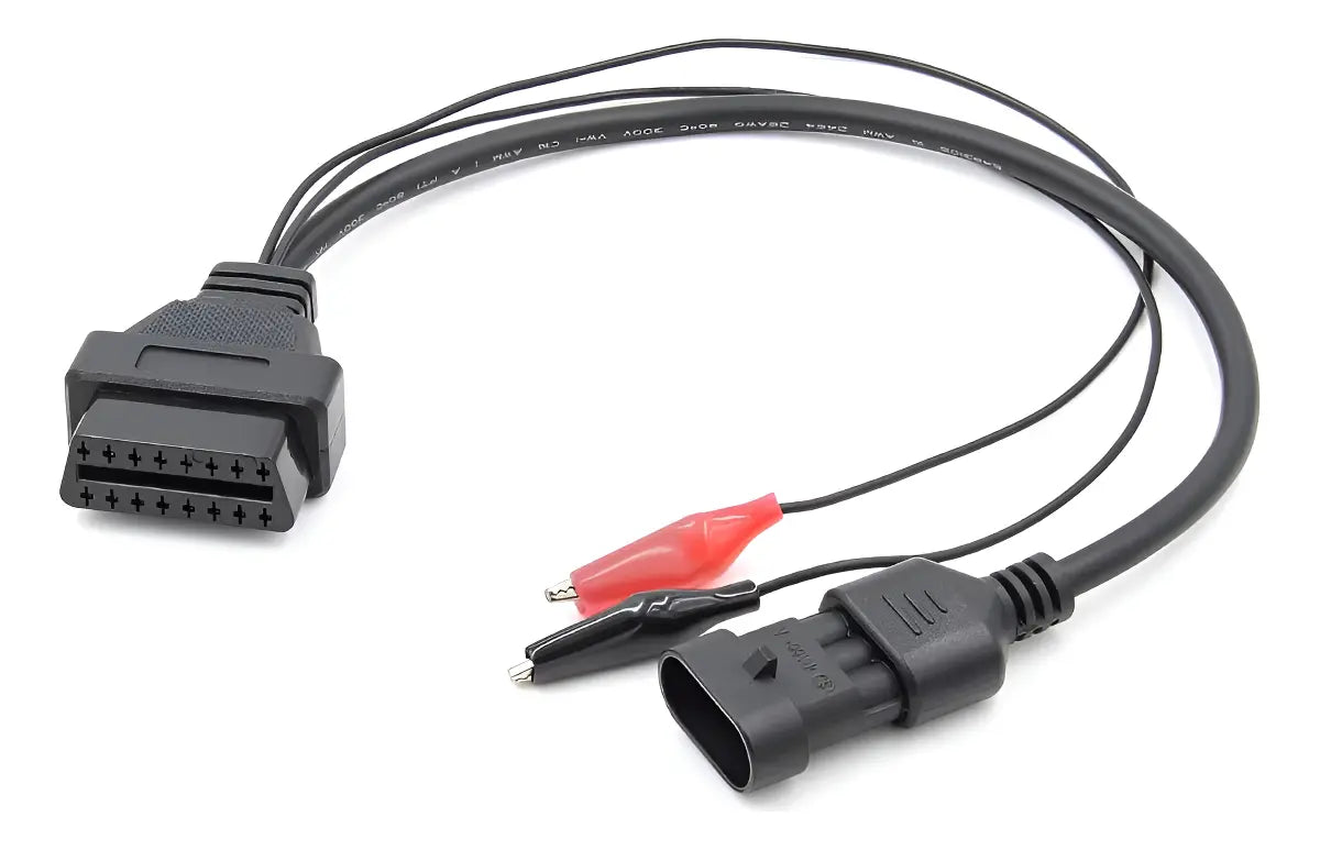 Cable Adaptador Obd1 3 Pin A Obd2 16 Pin Fiat/alfa/lancia