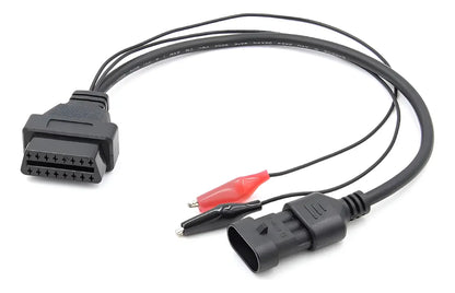 Cable Adaptador Obd1 3 Pin A Obd2 16 Pin Fiat/alfa/lancia