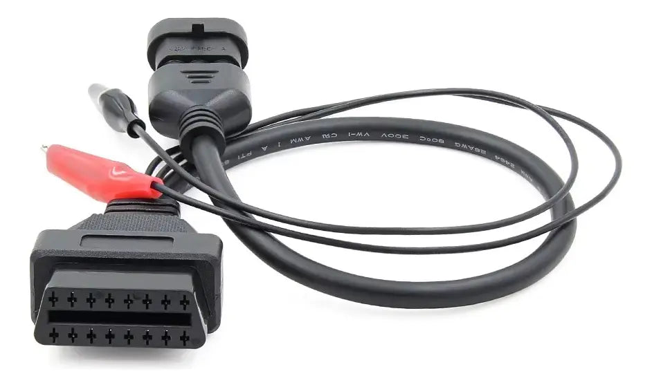 Cable Adaptador Obd1 3 Pin A Obd2 16 Pin Fiat/alfa/lancia