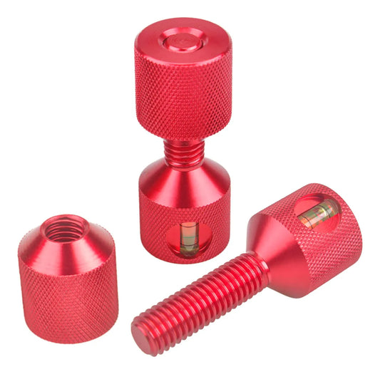Pasadores de Alineación de Brida 2 Orificios – Aluminio 6061 con Nivel