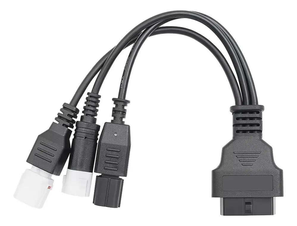 Cable OBD2 3 en 1 para Motos Yamaha y Honda – Diagnóstico