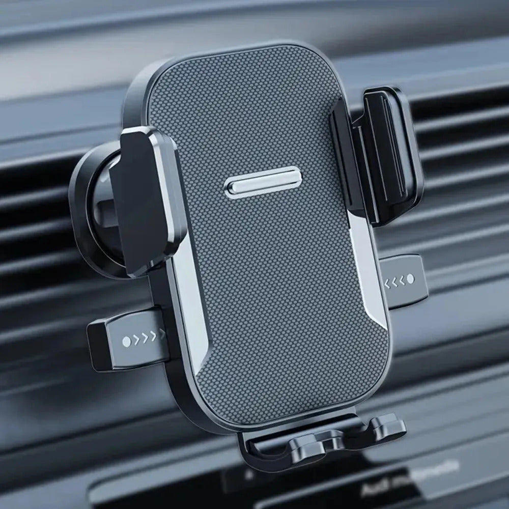 Soporte de Celular para Auto a Rejilla de Ventilación Giratorio 360° Negro