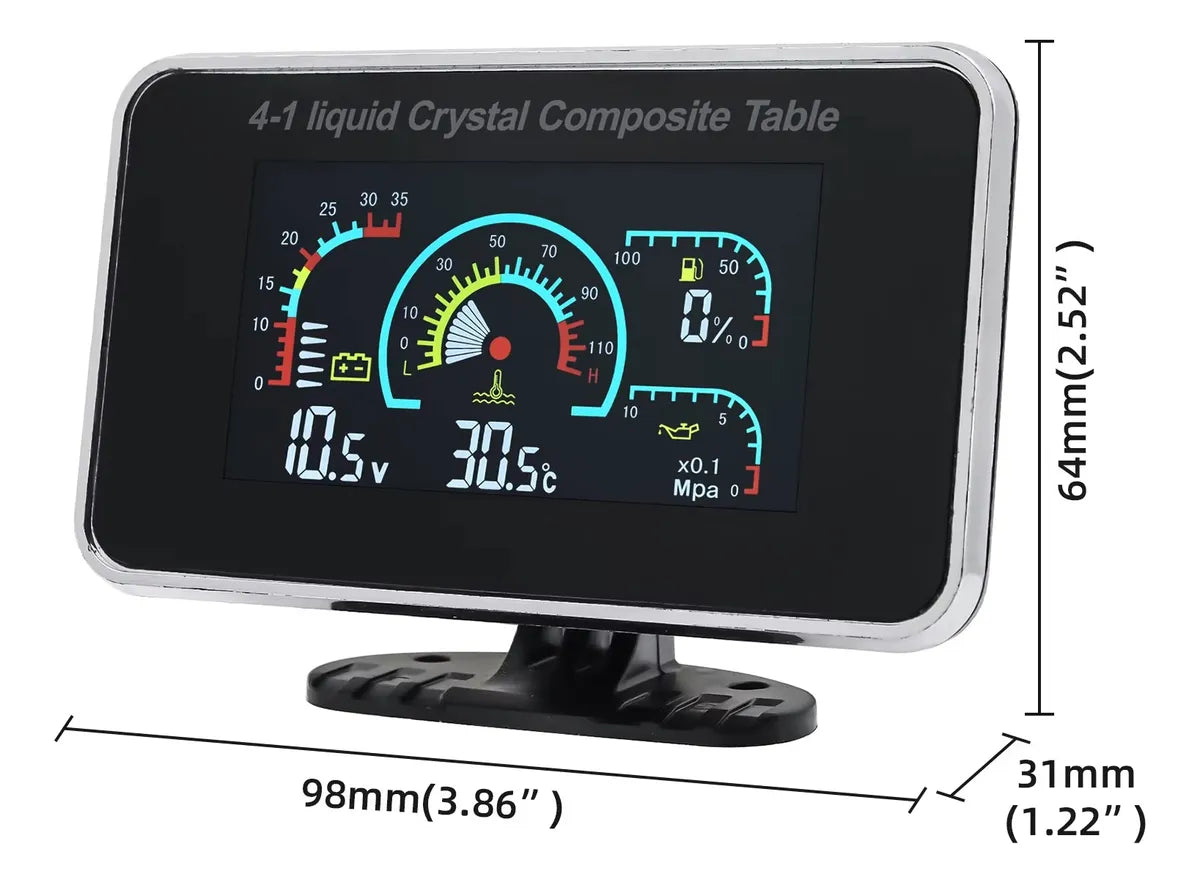 HUD Automotriz Digital 4 en 1 BG0004