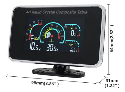 HUD Automotriz Digital 4 en 1 BG0004
