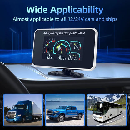 HUD Automotriz Digital 4 en 1 BG0004