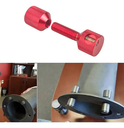 Pasadores de Alineación de Brida 2 Orificios – Aluminio 6061 con Nivel