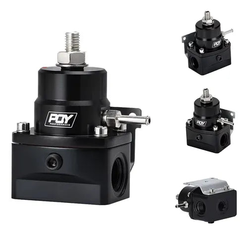 Kit Regulador de Presión de Combustible Universal AN8 / AN6 con Manómetro