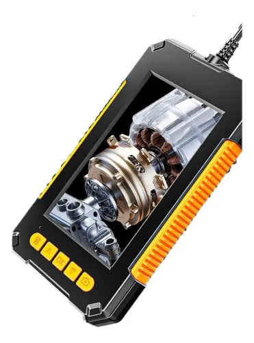 Cámara Endoscópica Industrial IP68 1080P – Pantalla 4.3" IPS + Cable 5m + Lente 8mm