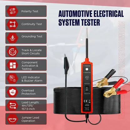 Probador De Circuito Eléctrico Automotriz EM285 6-24V