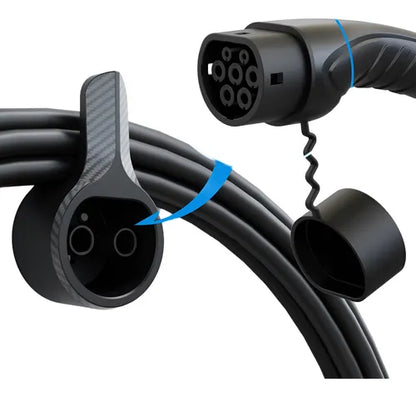 Soporte De Cable De Cargador Auto Eléctrico Tipo 2