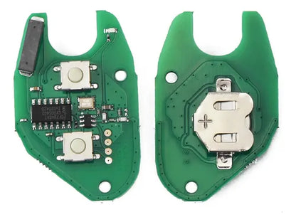 Mando a Distancia Coche PCF7946 Renault 433MHz — 2 Botones (Llave en Blanco)