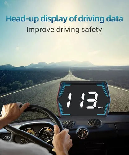 Velocímetro Digital G20 HUD GPS Universal – Pantalla Frontal