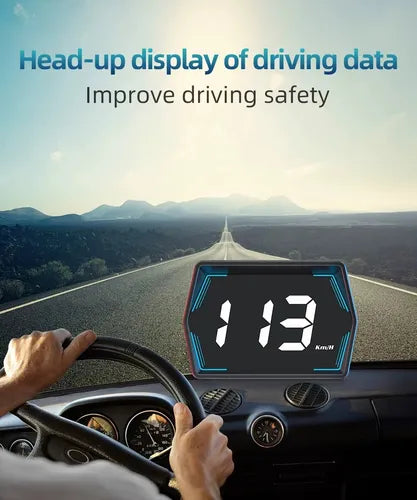 Velocímetro Digital G20 HUD GPS Universal – Pantalla Frontal