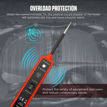 Probador De Circuito Eléctrico Automotriz EM285 6-24V