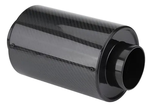 Filtro de Aire Frío Universal ESTINK 76mm – Fibra de Carbono