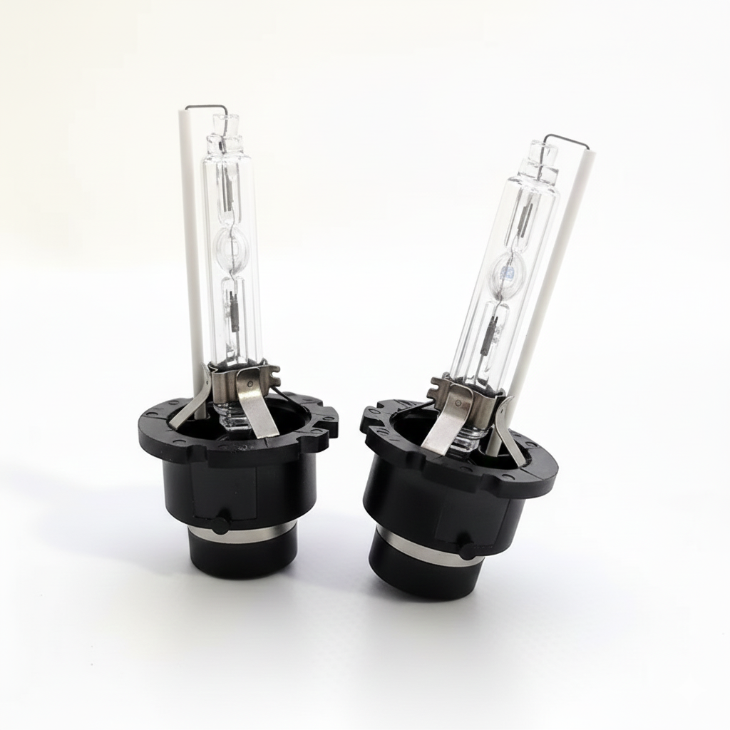 Bombillas Xenón HID D2S GLOWTEC 6000K Blanco Frío 35W Faros Proyector Pack 2 Unidades