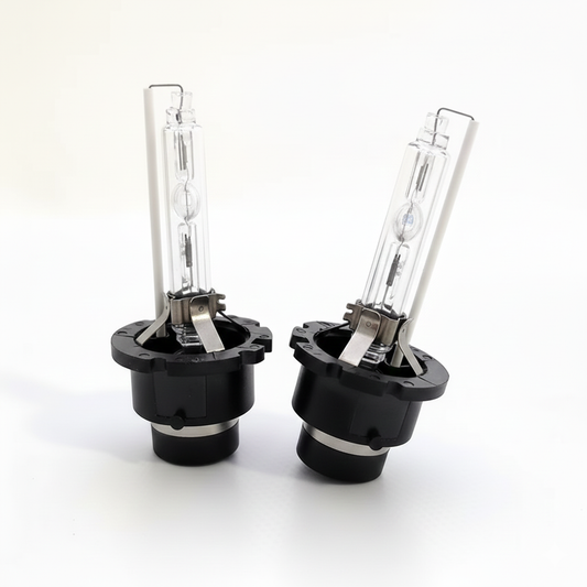 Bombillas Xenón HID D2S GLOWTEC 6000K Blanco Frío 35W Faros Proyector Pack 2 Unidades