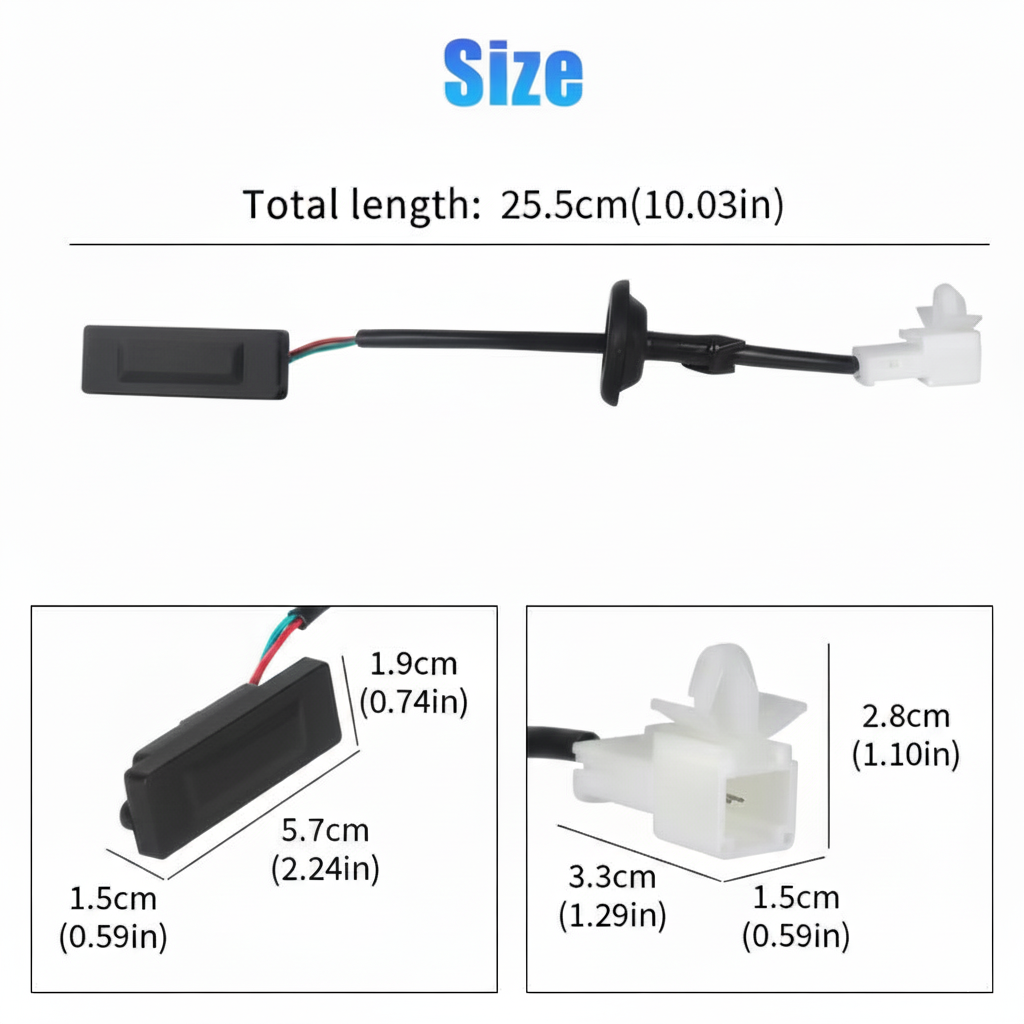 Switch / Manija De Maletero Para Hyundai i10 (2° Generación) – Repuesto OEM