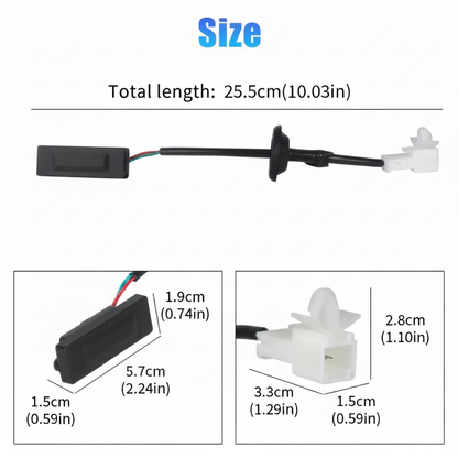 Switch / Manija De Maletero Para Hyundai i10 (2° Generación) – Repuesto OEM