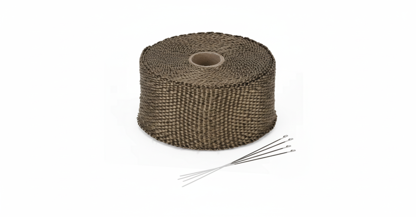 Cinta Térmica de Escape Titanio 5M – Aislante para Colector y Turbo (Hasta 1200 °C)