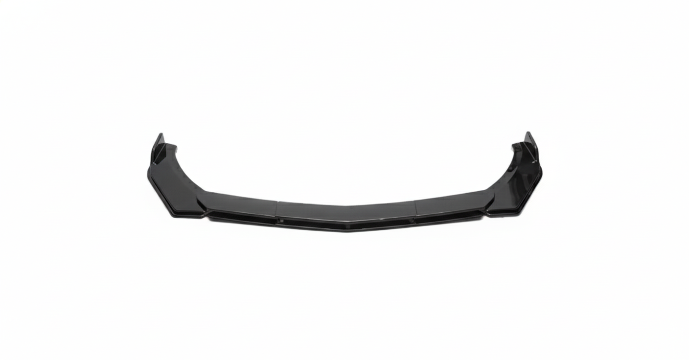 Lip Delantero Universal – Kit 5 Piezas Diseño Escalonado | ABS Alta Calidad