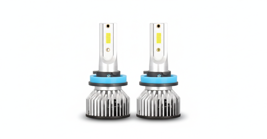 Par Bombillas LED H7 30000 LM – 300 W Luz Blanca 6000K Faros Principales y Antiniebla 12V–24V