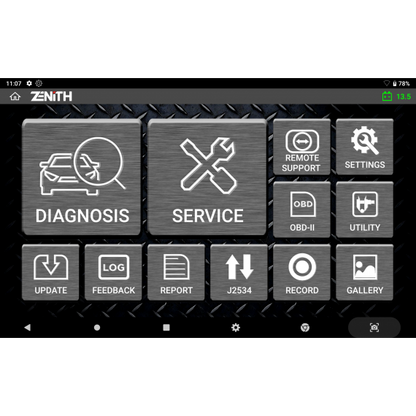 G-SCAN ZENITH Z5 – Escáner Automotriz Profesional Autos y Camiones 12V/24V