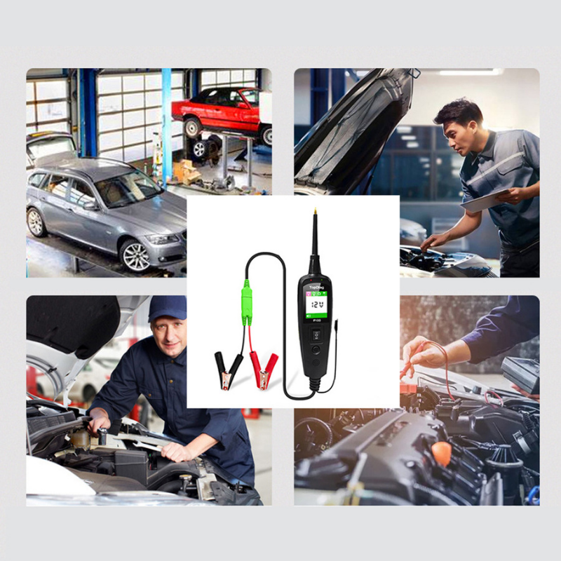 Probador Circuitos Eléctricos JDiag P100 12V 24V 10M