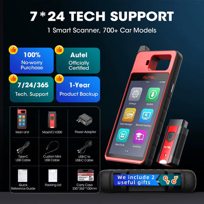 AUTEL KM100E – Programador de Llaves + Escáner Automotriz Profesional (OBD + IMMO)