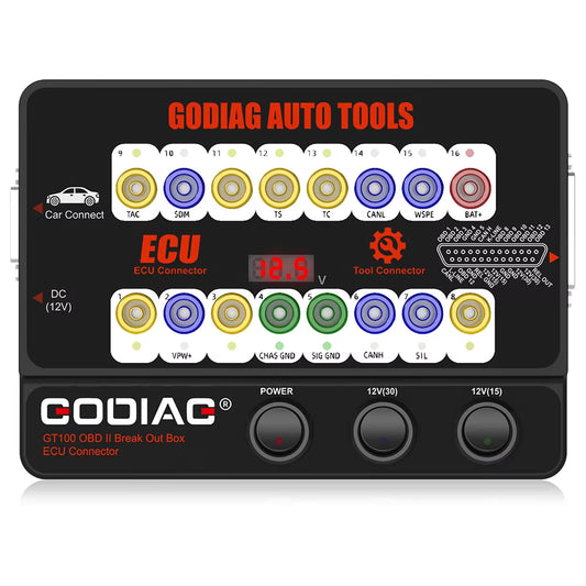GODIAG GT100 – Plataforma de Prueba ECU / Breakout Box OBD2
