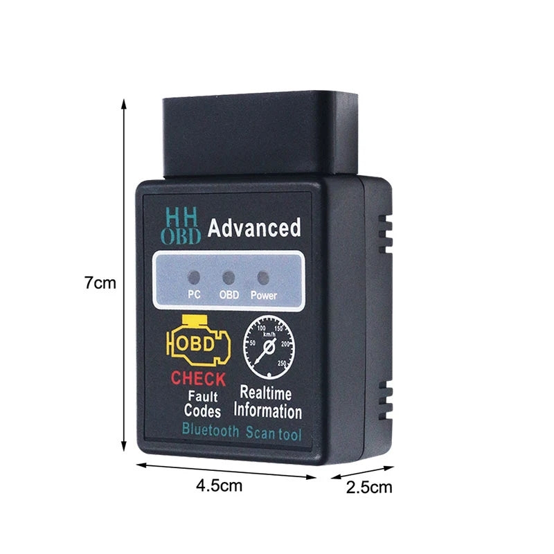 Escáner Automotriz Multimarca – ELM327 Bluetooth V2.1 OBDII Mini
