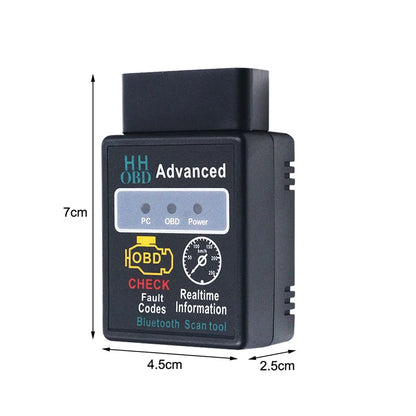 Escáner Automotriz Multimarca – ELM327 Bluetooth V2.1 OBDII Mini