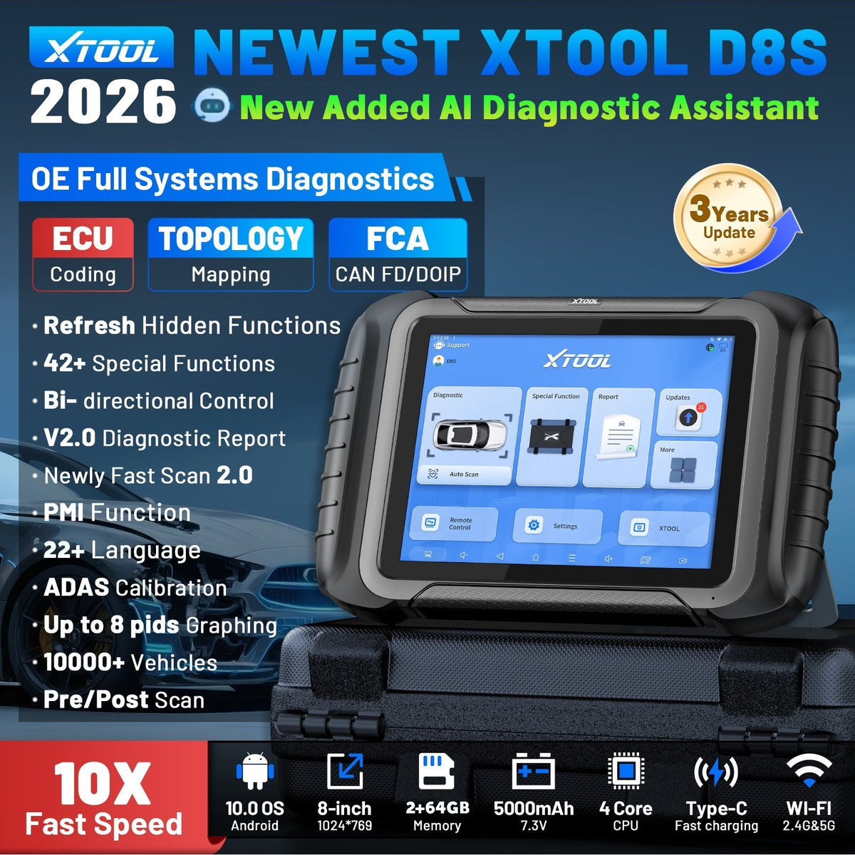XTOOL D8S