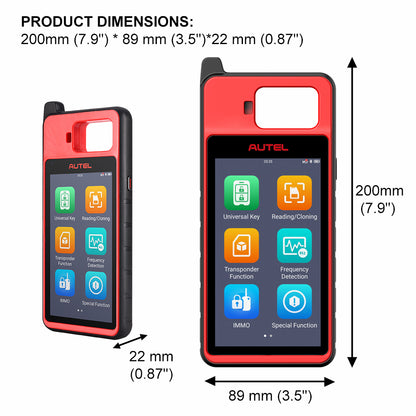 AUTEL KM100E – Programador de Llaves + Escáner Automotriz Profesional (OBD + IMMO)