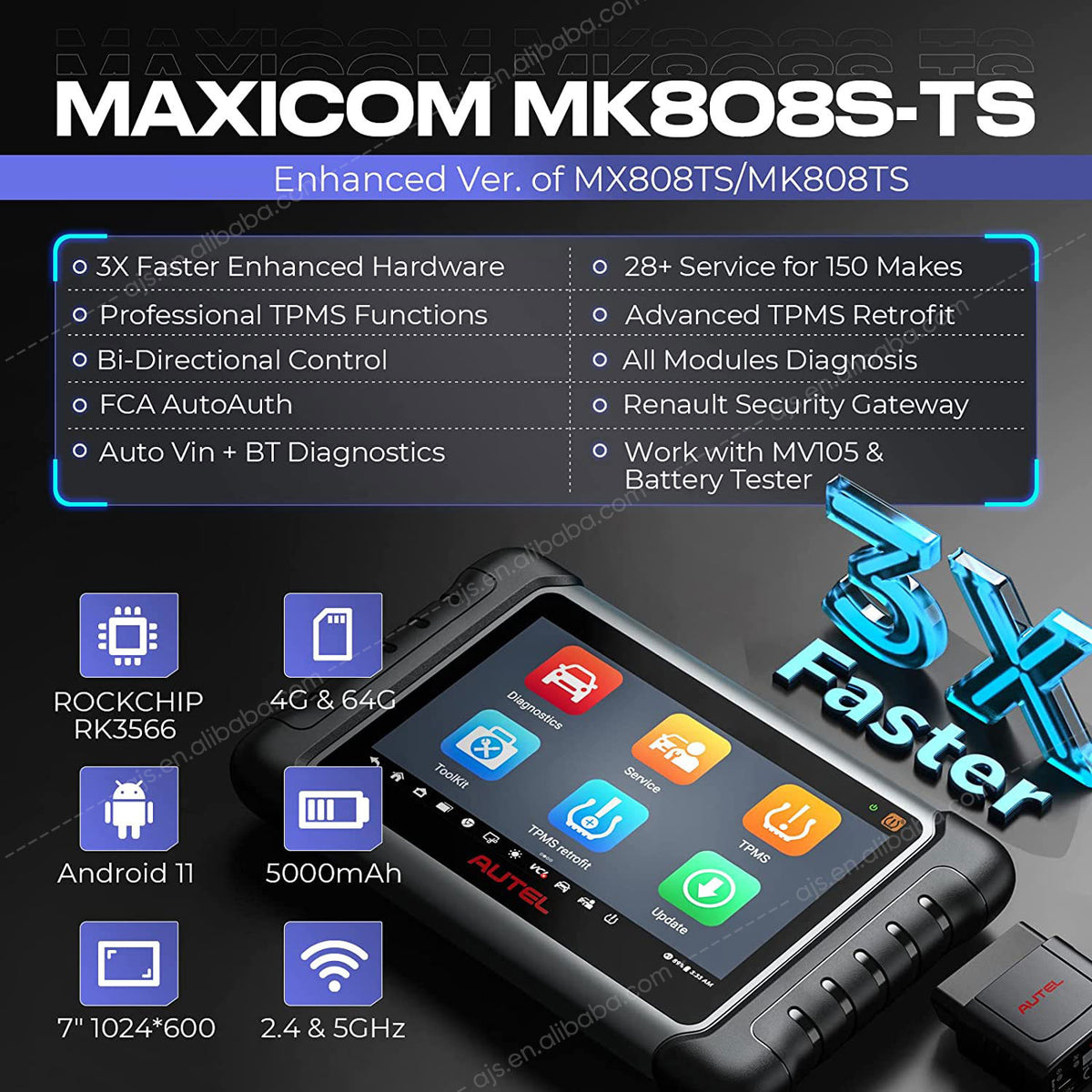 Autel MaxiCheck MX808S-TS