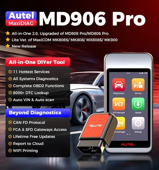 Autel MD906 Pro pantalla