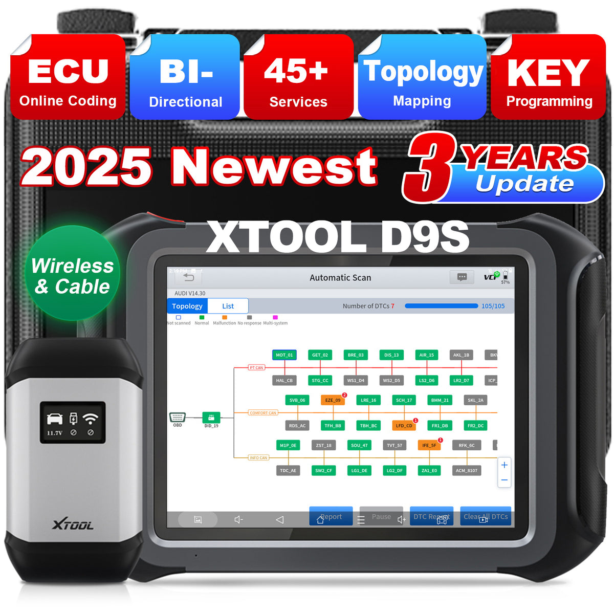 XTOOL D9S