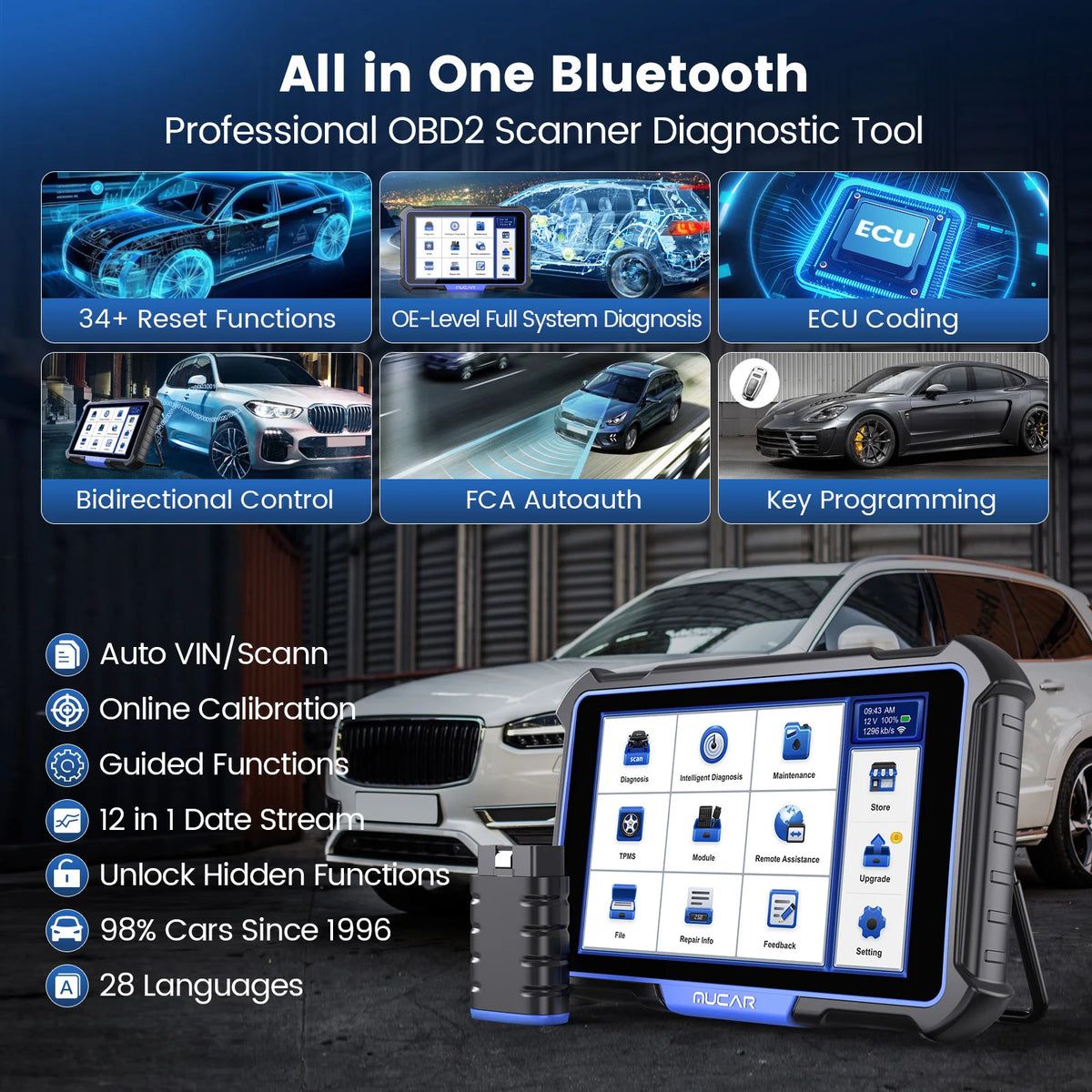 MUCAR VO8 Bluetooth